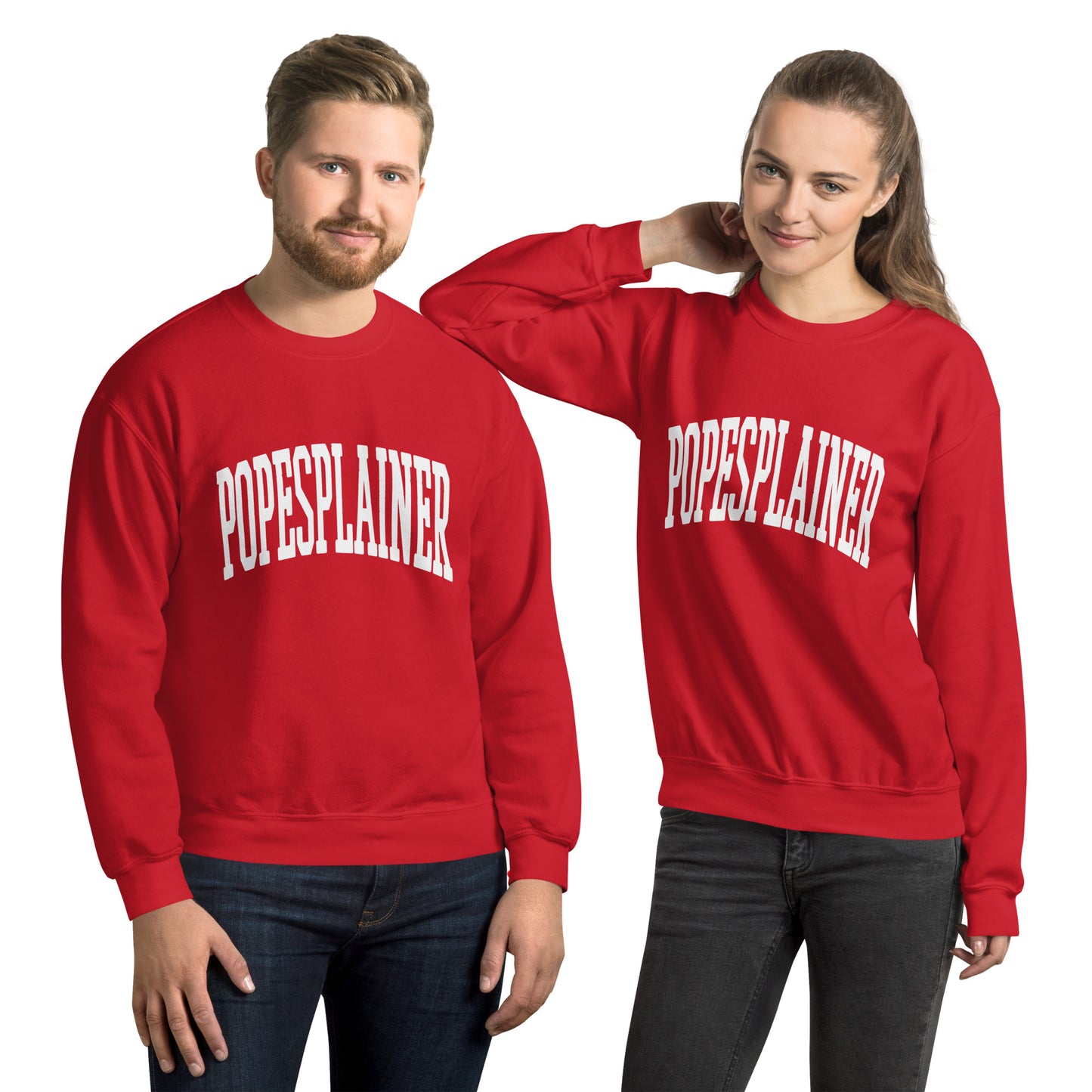 POPESPLAINER Unisex Sweatshirt MORE COLORS AVAILABLE