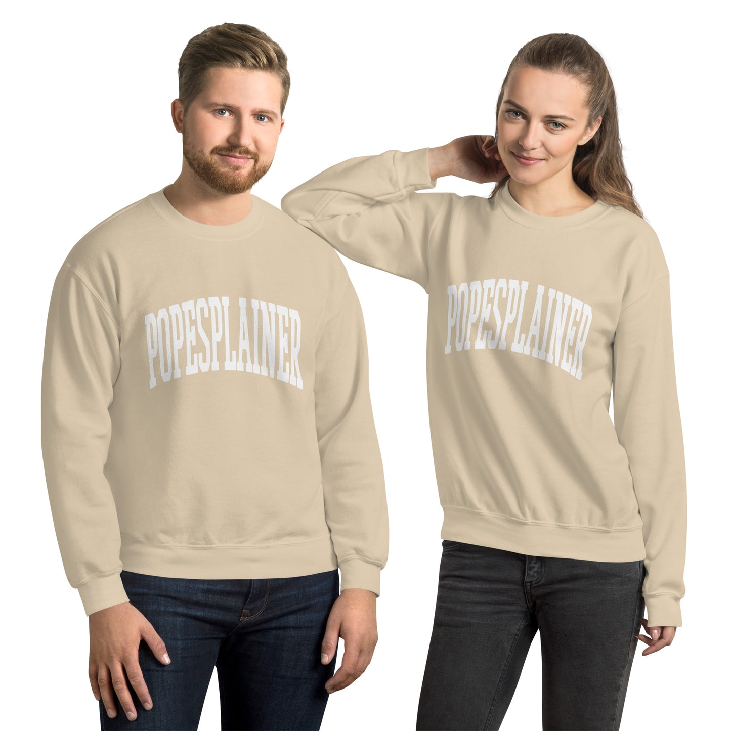 POPESPLAINER Unisex Sweatshirt MORE COLORS AVAILABLE