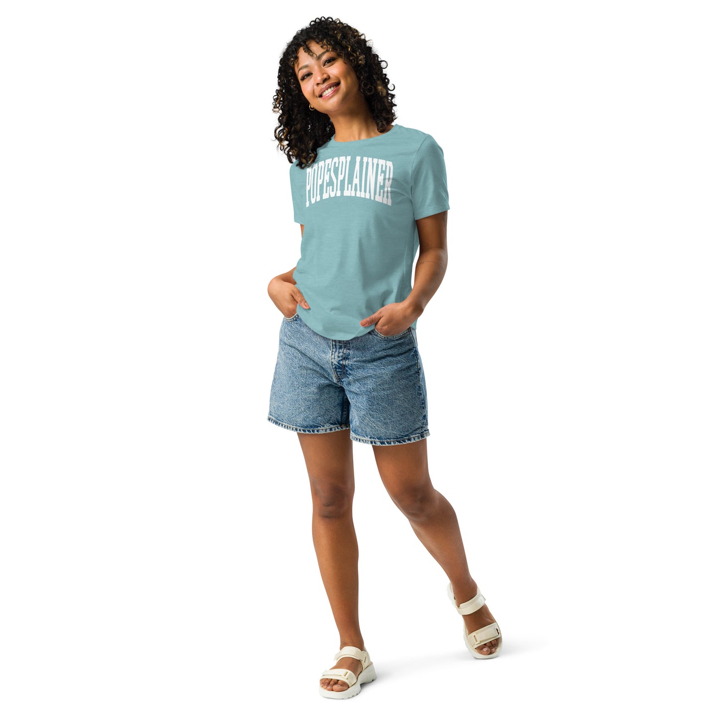 POPESPLAINER Women's Relaxed T-Shirt MORE COLORS AVAILABLE