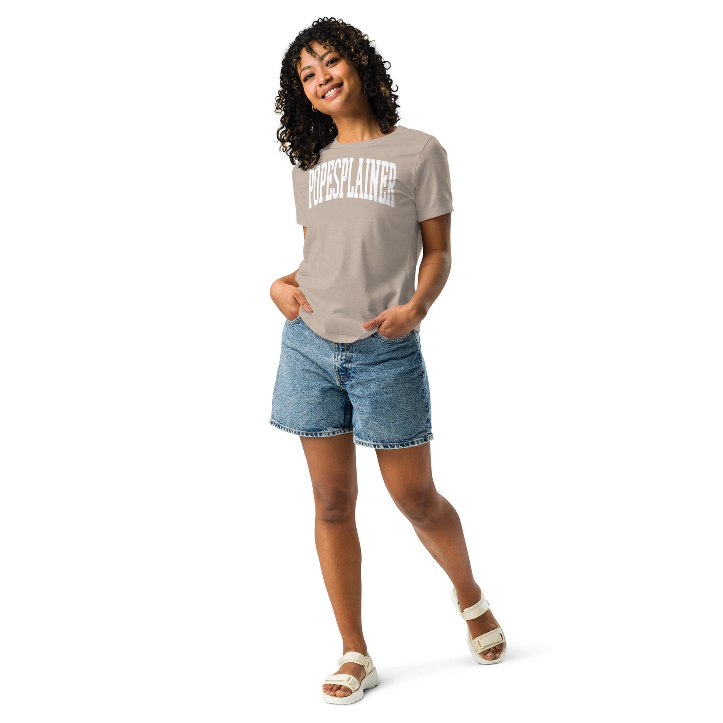 POPESPLAINER Women's Relaxed T-Shirt MORE COLORS AVAILABLE